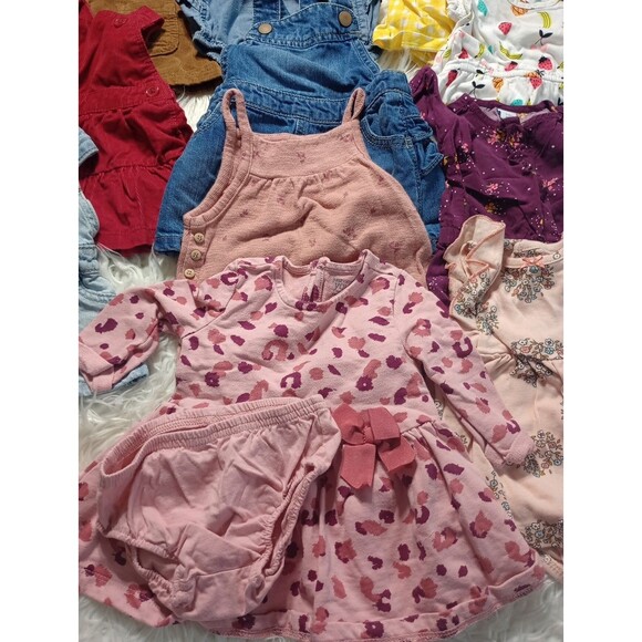 baby girl clothes 0-3 Months Dress 16 Pieces Lot - Picture 6 of 16